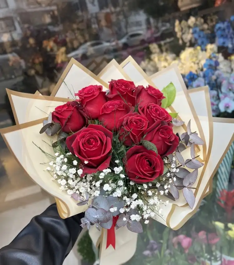 Kırmızı Gül Buketi