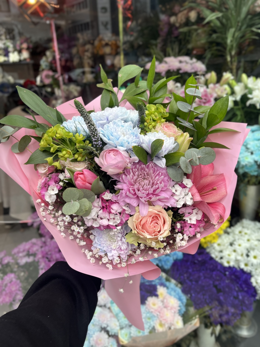 Deluxe Pembe Buketim