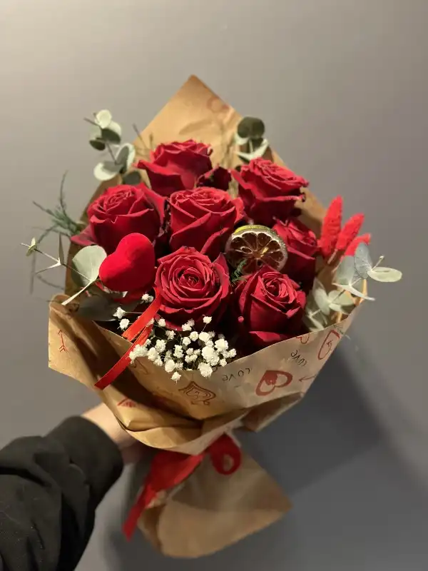 7'li Gül Buketi